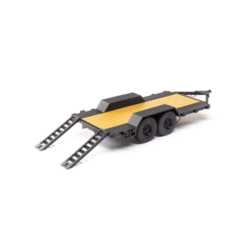 AXI00009 1/24 SCX24 Flat Bed Vehicle Trailer