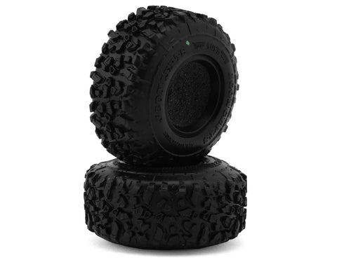 JCO4065-02  JConcepts Landmines 1.0" All Terrain Crawler Tires (2) (2.25”) (TRX-4M) (Green)