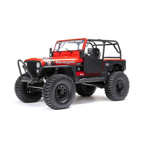 AXI03008T  1/10 SCX10 III Jeep CJ-7 4WD Brushed RTR (Available in Red or Grey)