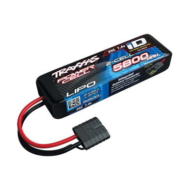 TRA2843X 25C 7.4V 5800mAh Lipo , w/TRA ID (PART# TRA2843X)