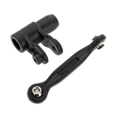 Servo Horn, Steer/Link 46mm w/Pivot Balls; X-Maxx (PART# TRA7747)
