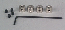 138 Dura-Collars 3/32'' (4) (Part # DUB138)