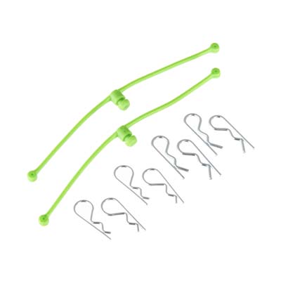 DUB2253 Body Klip Retainers Lime Green (PART# DUB2253)