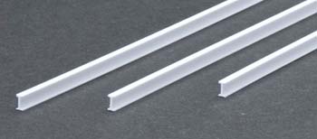EVERGREEN STYRENE CHANNEL .156" 4.0mm (3) (Part # EVG275)