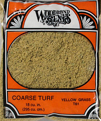COARSE TURF - YELLOW GRASS (Part # T61)