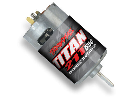 Motor, Titan 550, reverse rotation (21-turns/ 14 volts) (PART$ TRA3975R