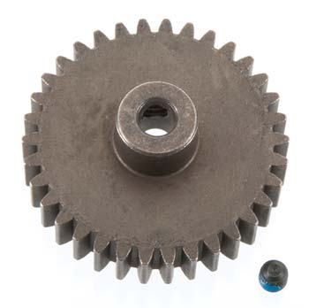 34-T PINION (1.0 METRIC PITCH), FITS 5MM SHAFT (PART# TRA6493)