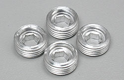 Aluminum Caps Pivot Balls T-Maxx (4)  (Part # TRA4934)