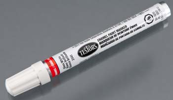 WHITE TESTORS PAINT PEN (Part # TES2545)