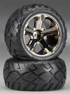 All-Star Blk Chrome w/Anacd(2) - F (Part # TRA3776A)