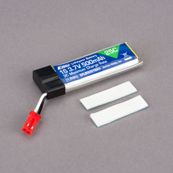 1S 3.7V 500 MAH 25C BATTERY (Part # EFLB5001S25)