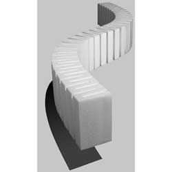 WOODLAND SCENICS INSTALL RISERS 4" (2) (Part # ST1409)