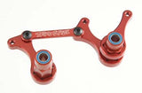 TRA3743X Anodized Alum Steering Bellcranks Red (PART# TRA3743X)