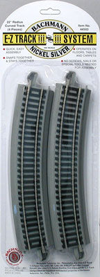 BACHMANN E-Z TRACK 22 RADIUS (4) (Part # BAC44503)
