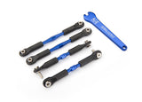 TRA3741a Alum Turnbuckles 39mm Rstlr/Stmpd blue
