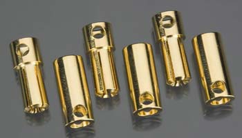 CCBUL5.5X3 5.5mm Bullet Conn 13G/10G 150A (3) (PART# CSEM0002)