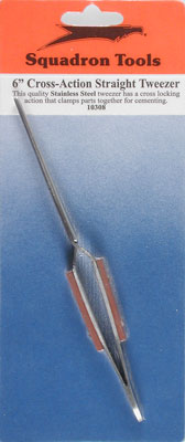 X-ACTION STRAIGHT TWEEZER (Part # SQUR2308)