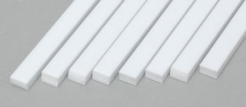 EVG166 EVERGREEN STYRENE STRIPS .080x.125" (8)