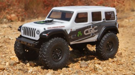 SCX24 2019 Jeep Wrangler JLU CRC 1/24 4WD RTR Wht