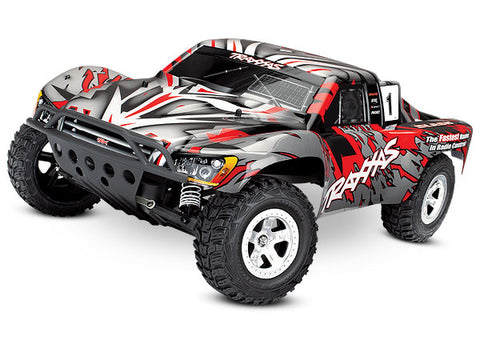 TRA58024 - Slash: 1/10-Scale 2WD Short Course Racing Truck. Ready-To-Race® with TQ 2.4GHz radio system & XL-5 ESC (Avail.in Red or Blue)
