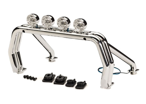 TRA9262X   Roll bar (assembled with LED lights)/ mounts (front (2), rear (left & right))/ 2.6x12mm BCS (self-tapping) (4) (fits #9212 or 9230 series bodies)