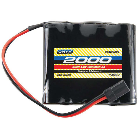 ONXM2210  4.8V 2000mAh NiMH AA Flat Receiver Battery: Universal Receiver