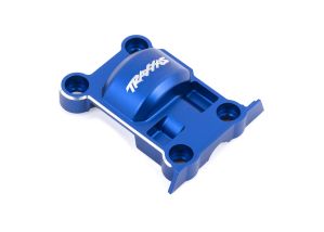 TRA7787-BLUE  Cover, gear 6061-T6 aluminum