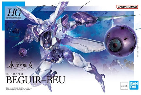 BAN-5062166 1/144 HG The Witch from Mercury Series: #02 Beguir-Beu Model Kit