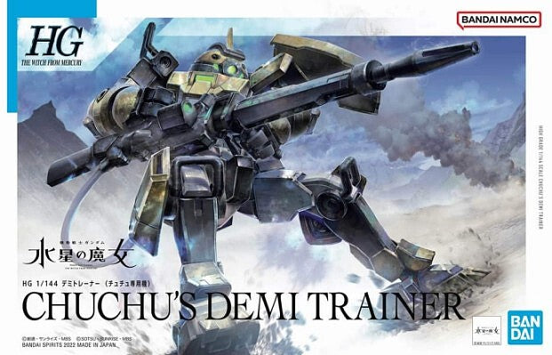 BAN-5063347 1/144 Scale, High Grade Gundam: Chuchu's Demi Trainer Plastic Model Kit