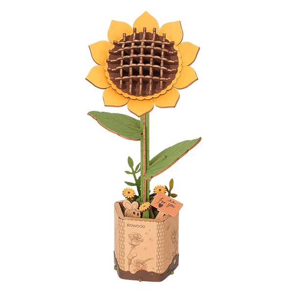 ROETW011 Robotime - ROWOOD Sunflower