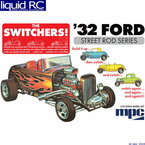 MPC992  MPC 1/25 Ford Switchers Roadster/Coupe 1932 Model Kit