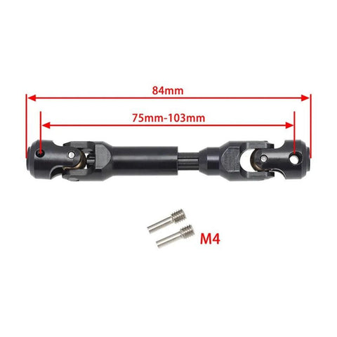 PHB5212  Power Hobby  CVD 75-103 mm TRX-4 Wraith Universal Spline Drive Shaft