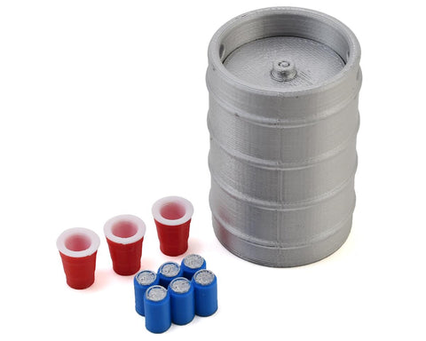 SBC020KP Scale By Chris Keg Party Pack w/Keg, 6-Pack & Keg Cup