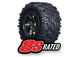 TRA7772x Traxxas Tires/Wheels Assembled/Glued X-Maxx