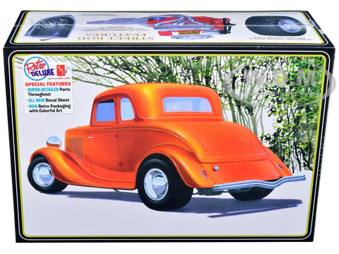AMT1384  1/25 1934 Ford 5-Window Coupe Street Rod Model Kit