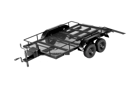 RCEPRO1500 Racers Edge 1/10 Scale Full Metal Trailer with LED Lights
