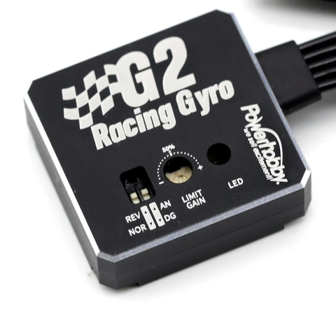 PHBPHG2  Power Hobby - G2 High Stability Racing Drift Tuned R/C Gyro with Aluminum Case