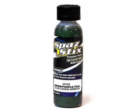 SZX05700  COLOR CHANGING PAINT GREEN/ PURPLE/ TEAL 2OZ