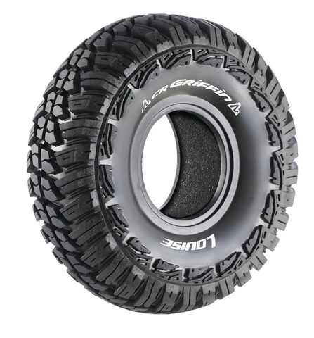 LOULT3235VI   Louise R/C - CR-Griffin 1/10 2.2" Crawler Tires, Super Soft, Front/Rear (2)