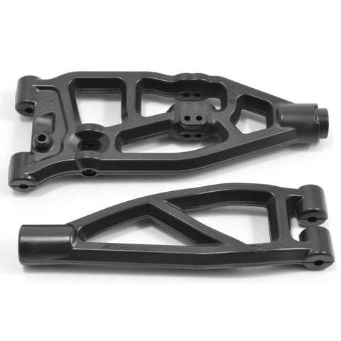 RPM81602  Front Right Upper & Lower A-arms: ARRMA V5 6S BLX & EXB Trucks, Black