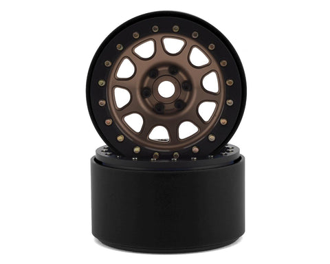 SSD0308  RC 2.2 D Hole Beadlock Wheels (Bronze) (2)