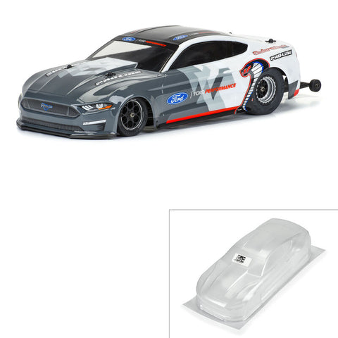 PRO360500  1/16 2021 Ford Mustang Cobra Jet Clear Body: Losi Mini Drag Car
