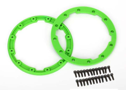 SIDEWALL PROTECTOR, BEADLOCK (GREEN) USE WITH GEODE WHEELS (PART # TRA5664)