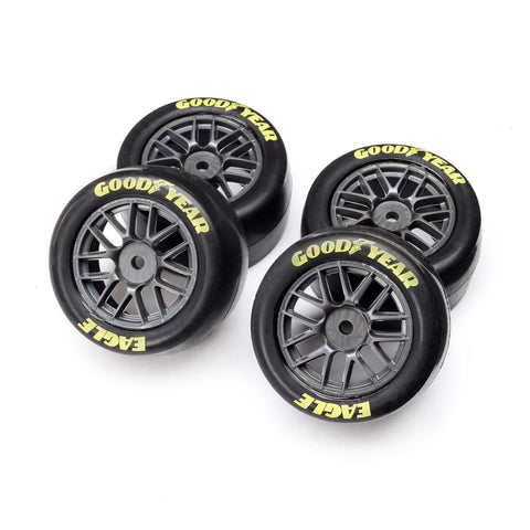 LOS-1914  Goodyear Eagle Mounted Tires, Medium (4): NASCAR