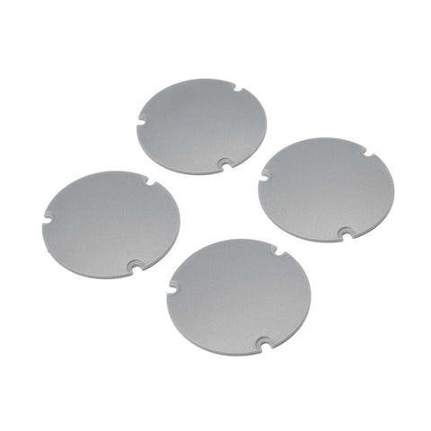 LOS-2891  Wheel Cover Set, Silver: 22S Sprint Losi