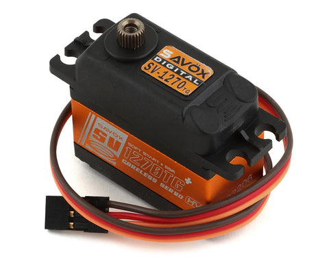 SAVSV1270TGP SAVOX HIGH VOLTAGE CORELESS SERVO 8.4V
