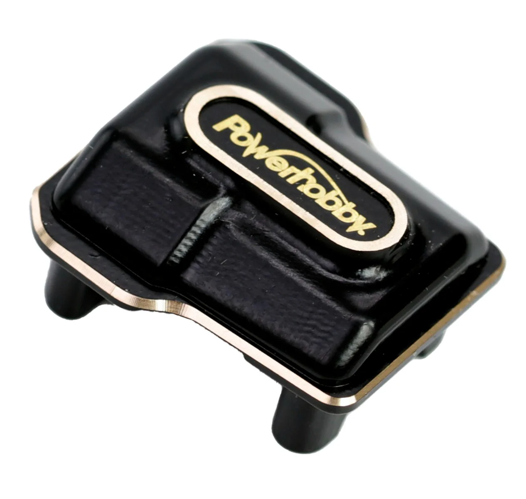PHBTRX592    Powerhobby Brass Front / Rear Axle Diff Cover FOR 1/18 Traxxas TRX-4M TRX4M