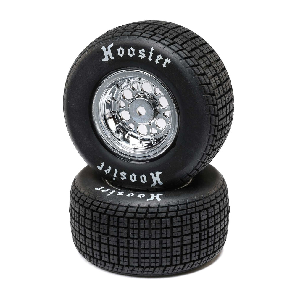 LOS-2442  Rear Tire Set, Mounted, Soft: 22S Sprint