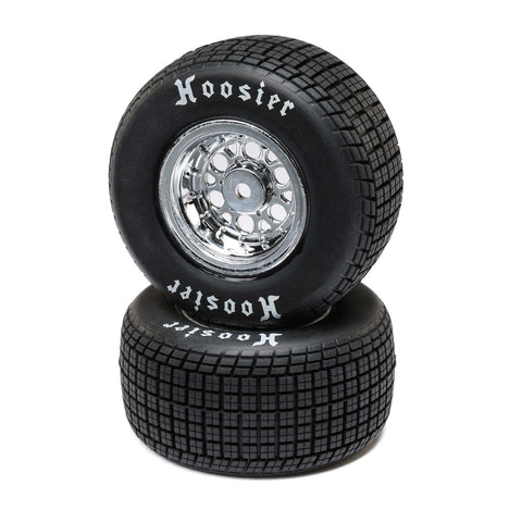 LOS-2442  Rear Tire Set, Mounted, Soft: 22S Sprint