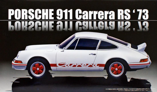 FJM-12706 Fujimi  1/24 1973 Porsche 911 Carrera RS Sports Car Model Kit